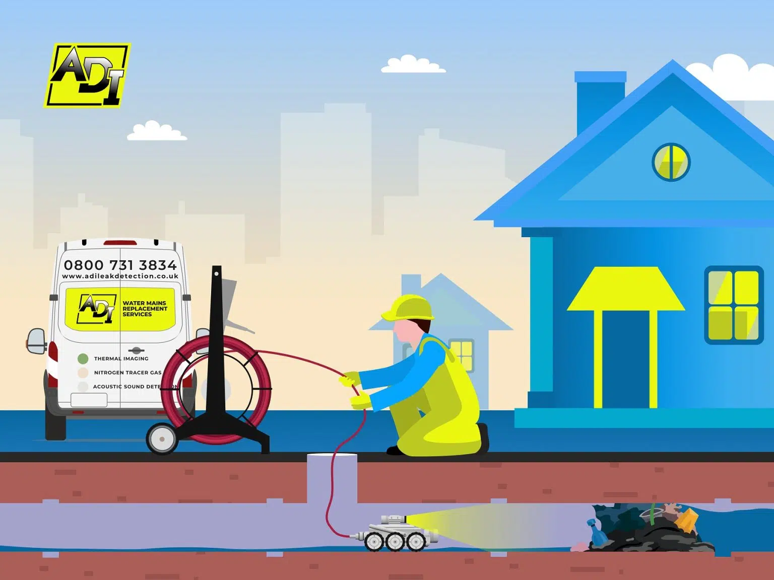 Drainage CCTV Surveys & Investigations Notthinghamshire